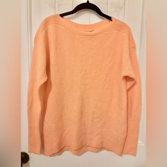 Anthropologie Naomi Coral Crew Neck Sweater - Picture 5 of 11
